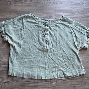 Green Old Navy Crop Top